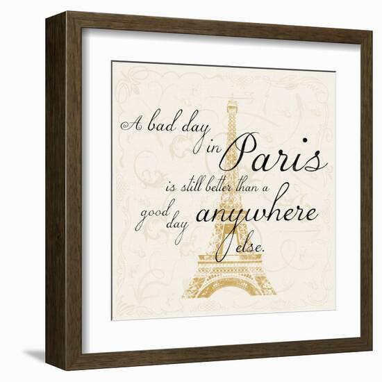 Paris Square-Lauren Gibbons-Framed Art Print