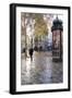 Paris St Michel-Charles Bowman-Framed Photographic Print