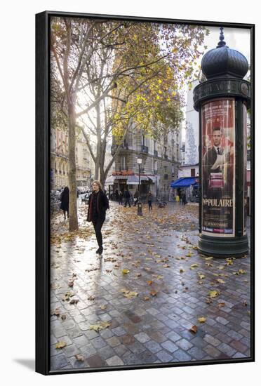 Paris St Michel-Charles Bowman-Framed Photographic Print