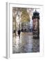 Paris St Michel-Charles Bowman-Framed Photographic Print