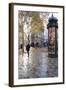 Paris St Michel-Charles Bowman-Framed Photographic Print