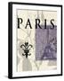 Paris Stamp-Z Studio-Framed Art Print