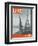 Paris, Statues with Eiffel Tower, March 18, 1946-Ed Clark-Framed Premium Photographic Print