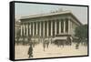 Paris Stock Exchange-null-Framed Stretched Canvas