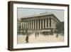 Paris Stock Exchange-null-Framed Art Print