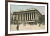 Paris Stock Exchange-null-Framed Art Print