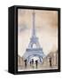 Paris Street 2-Madelaine Morris-Framed Stretched Canvas