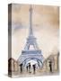 Paris Street 2-Madelaine Morris-Stretched Canvas