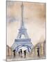 Paris Street 2-Madelaine Morris-Mounted Art Print