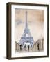 Paris Street 2-Madelaine Morris-Framed Art Print