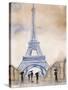 Paris Street 2-Madelaine Morris-Stretched Canvas