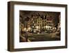 Paris Street Night-Dawne Polis-Framed Giclee Print