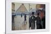 Paris Street; Rainy Day, 1877-Gustave Caillebotte-Stretched Canvas