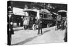 Paris Street Scene 1900-null-Stretched Canvas