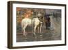 Paris Street Scene, C.1889-Childe Hassam-Framed Giclee Print