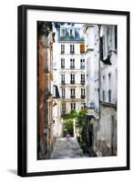 Paris Street Scene-Philippe Hugonnard-Framed Giclee Print