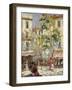 Paris Street Scene-Joseph Alfred Terry-Framed Premium Giclee Print