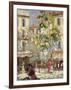 Paris Street Scene-Joseph Alfred Terry-Framed Giclee Print