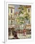 Paris Street Scene-Joseph Alfred Terry-Framed Giclee Print