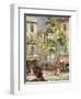 Paris Street Scene-Joseph Alfred Terry-Framed Giclee Print