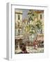 Paris Street Scene-Joseph Alfred Terry-Framed Giclee Print