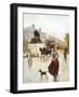 Paris Street Scene-Francis Garat-Framed Giclee Print