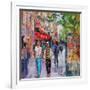 Paris Street-Sylvia Paul-Framed Giclee Print