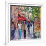 Paris Street-Sylvia Paul-Framed Giclee Print