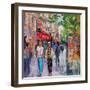 Paris Street-Sylvia Paul-Framed Giclee Print