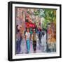 Paris Street-Sylvia Paul-Framed Giclee Print