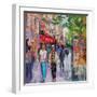 Paris Street-Sylvia Paul-Framed Giclee Print