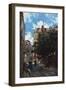 Paris Street-Telemaco Signorini-Framed Giclee Print