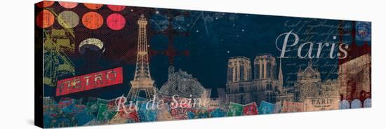 Paris Streets-Tom Frazier-Stretched Canvas