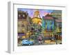 Paris Streets-Dominic Davison-Framed Art Print