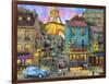 Paris Streets-Dominic Davison-Framed Art Print