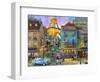 Paris Streets-Dominic Davison-Framed Art Print