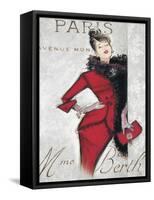 Paris Style Femme-Chad Barrett-Framed Stretched Canvas