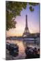 Paris sunrise-Philippe Manguin-Mounted Photographic Print