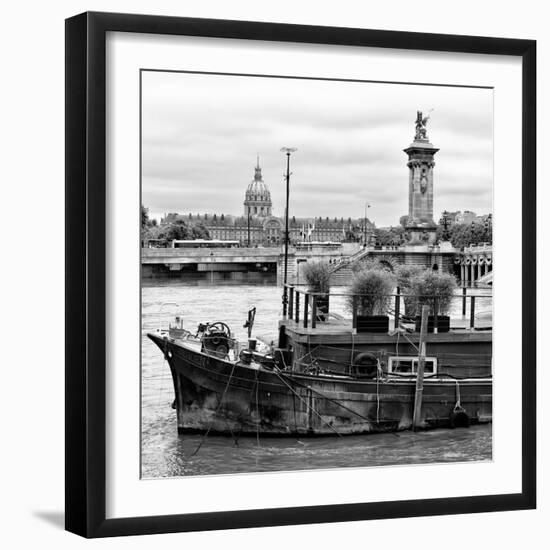 Paris sur Seine Collection - Afternoon in Paris I-Philippe Hugonnard-Framed Photographic Print