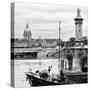 Paris sur Seine Collection - Afternoon in Paris III-Philippe Hugonnard-Stretched Canvas