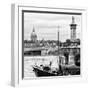 Paris sur Seine Collection - Afternoon in Paris III-Philippe Hugonnard-Framed Photographic Print