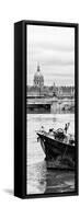 Paris sur Seine Collection - Afternoon in Paris IV-Philippe Hugonnard-Framed Stretched Canvas