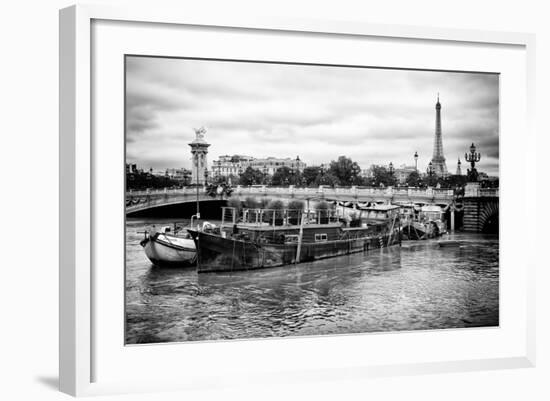 Paris sur Seine Collection - Afternoon in Paris V-Philippe Hugonnard-Framed Photographic Print