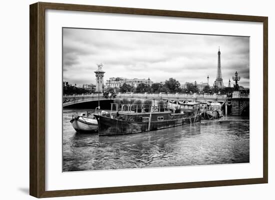 Paris sur Seine Collection - Afternoon in Paris V-Philippe Hugonnard-Framed Photographic Print