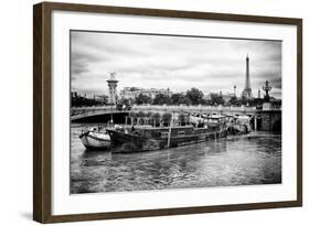 Paris sur Seine Collection - Afternoon in Paris V-Philippe Hugonnard-Framed Photographic Print