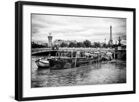 Paris sur Seine Collection - Afternoon in Paris V-Philippe Hugonnard-Framed Photographic Print