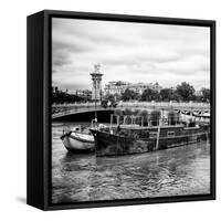 Paris sur Seine Collection - Afternoon in Paris VII-Philippe Hugonnard-Framed Stretched Canvas