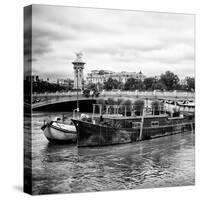 Paris sur Seine Collection - Afternoon in Paris VII-Philippe Hugonnard-Stretched Canvas