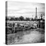 Paris sur Seine Collection - Afternoon in Paris VIII-Philippe Hugonnard-Stretched Canvas