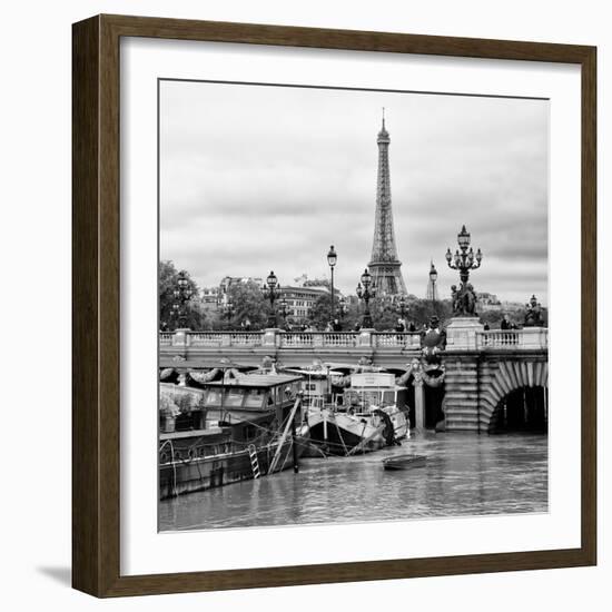 Paris sur Seine Collection - Afternoon in Paris X-Philippe Hugonnard-Framed Photographic Print